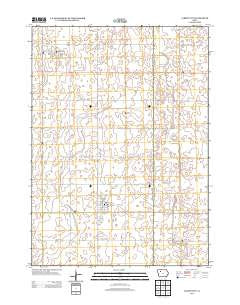 Albert City Iowa Historical topographic map, 1:24000 scale, 7.5 X 7.5 Minute, Year 2013