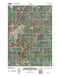 Algona Iowa Historical topographic map, 1:24000 scale, 7.5 X 7.5 Minute, Year 2010