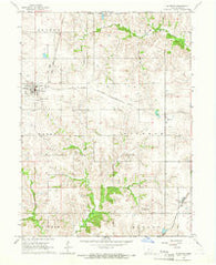 Allerton Iowa Historical topographic map, 1:24000 scale, 7.5 X 7.5 Minute, Year 1964