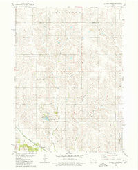 Alloway Creek Iowa Historical topographic map, 1:24000 scale, 7.5 X 7.5 Minute, Year 1980