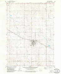 Alta Iowa Historical topographic map, 1:24000 scale, 7.5 X 7.5 Minute, Year 1979