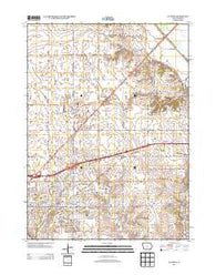 Altoona Iowa Historical topographic map, 1:24000 scale, 7.5 X 7.5 Minute, Year 2013