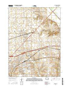 Altoona Iowa Current topographic map, 1:24000 scale, 7.5 X 7.5 Minute, Year 2015
