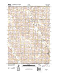 Alvord Iowa Historical topographic map, 1:24000 scale, 7.5 X 7.5 Minute, Year 2013