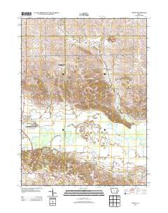 Amana Iowa Historical topographic map, 1:24000 scale, 7.5 X 7.5 Minute, Year 2013