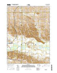 Amana Iowa Current topographic map, 1:24000 scale, 7.5 X 7.5 Minute, Year 2015