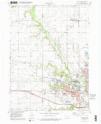 Ames West Iowa Historical topographic map, 1:24000 scale, 7.5 X 7.5 Minute, Year 1975