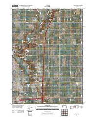 Ames East Iowa Historical topographic map, 1:24000 scale, 7.5 X 7.5 Minute, Year 2010