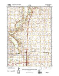 Ames East Iowa Historical topographic map, 1:24000 scale, 7.5 X 7.5 Minute, Year 2013