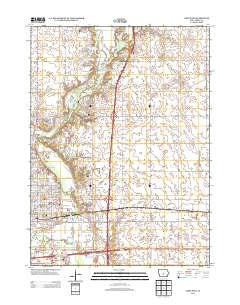 Ames East Iowa Historical topographic map, 1:24000 scale, 7.5 X 7.5 Minute, Year 2013