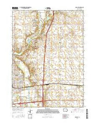 Ames East Iowa Current topographic map, 1:24000 scale, 7.5 X 7.5 Minute, Year 2015
