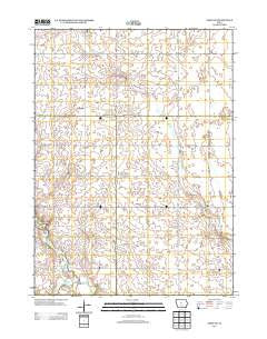 Ames NW Iowa Historical topographic map, 1:24000 scale, 7.5 X 7.5 Minute, Year 2013