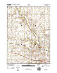 Ames West Iowa Historical topographic map, 1:24000 scale, 7.5 X 7.5 Minute, Year 2013