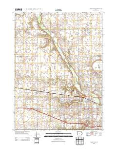 Ames West Iowa Historical topographic map, 1:24000 scale, 7.5 X 7.5 Minute, Year 2013