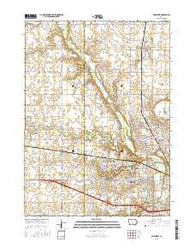 Ames West Iowa Current topographic map, 1:24000 scale, 7.5 X 7.5 Minute, Year 2015