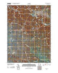 Anamosa Iowa Historical topographic map, 1:24000 scale, 7.5 X 7.5 Minute, Year 2010
