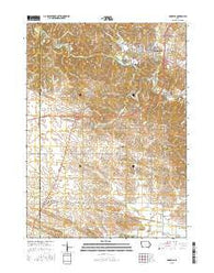 Anamosa Iowa Current topographic map, 1:24000 scale, 7.5 X 7.5 Minute, Year 2015