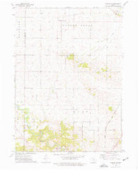 Anamosa NE Iowa Historical topographic map, 1:24000 scale, 7.5 X 7.5 Minute, Year 1973