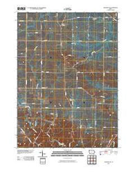 Anamosa NE Iowa Historical topographic map, 1:24000 scale, 7.5 X 7.5 Minute, Year 2010