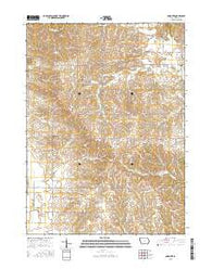 Andover Iowa Current topographic map, 1:24000 scale, 7.5 X 7.5 Minute, Year 2015