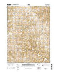 Andrew Iowa Current topographic map, 1:24000 scale, 7.5 X 7.5 Minute, Year 2015