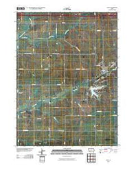 Anita Iowa Historical topographic map, 1:24000 scale, 7.5 X 7.5 Minute, Year 2010