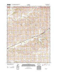 Anita Iowa Historical topographic map, 1:24000 scale, 7.5 X 7.5 Minute, Year 2013