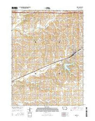 Anita Iowa Current topographic map, 1:24000 scale, 7.5 X 7.5 Minute, Year 2015