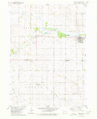 Aplington Iowa Historical topographic map, 1:24000 scale, 7.5 X 7.5 Minute, Year 1980