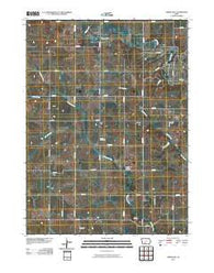 Arbor Hill Iowa Historical topographic map, 1:24000 scale, 7.5 X 7.5 Minute, Year 2010