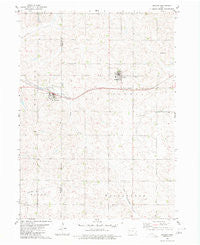 Arcadia Iowa Historical topographic map, 1:24000 scale, 7.5 X 7.5 Minute, Year 1980