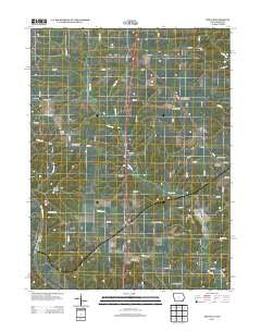 Argyle Iowa Historical topographic map, 1:24000 scale, 7.5 X 7.5 Minute, Year 2013