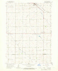 Arlington Iowa Historical topographic map, 1:24000 scale, 7.5 X 7.5 Minute, Year 1965