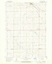 Arlington Iowa Historical topographic map, 1:24000 scale, 7.5 X 7.5 Minute, Year 1965