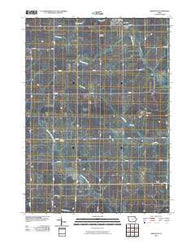 Arlington Iowa Historical topographic map, 1:24000 scale, 7.5 X 7.5 Minute, Year 2010