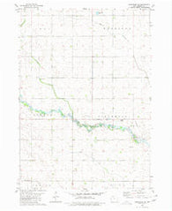 Armstrong SE Iowa Historical topographic map, 1:24000 scale, 7.5 X 7.5 Minute, Year 1980