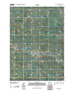 Armstrong SE Iowa Historical topographic map, 1:24000 scale, 7.5 X 7.5 Minute, Year 2010