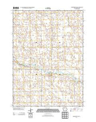Armstrong SE Iowa Historical topographic map, 1:24000 scale, 7.5 X 7.5 Minute, Year 2013