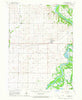 Atalissa Iowa Historical topographic map, 1:24000 scale, 7.5 X 7.5 Minute, Year 1965