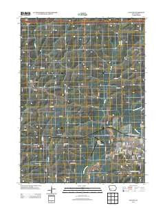 Atlantic Iowa Historical topographic map, 1:24000 scale, 7.5 X 7.5 Minute, Year 2013