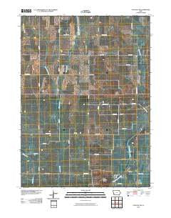 Atlantic SW Iowa Historical topographic map, 1:24000 scale, 7.5 X 7.5 Minute, Year 2010