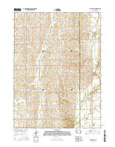 Atlantic SW Iowa Current topographic map, 1:24000 scale, 7.5 X 7.5 Minute, Year 2015