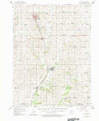 Audubon Iowa Historical topographic map, 1:62500 scale, 15 X 15 Minute, Year 1957