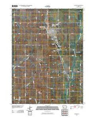 Audubon Iowa Historical topographic map, 1:24000 scale, 7.5 X 7.5 Minute, Year 2010