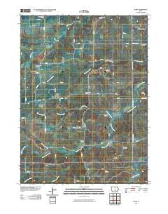Avery Iowa Historical topographic map, 1:24000 scale, 7.5 X 7.5 Minute, Year 2010
