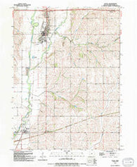 Avoca Iowa Historical topographic map, 1:24000 scale, 7.5 X 7.5 Minute, Year 1994