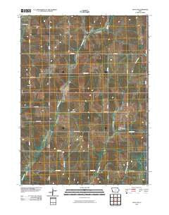 Avoca SE Iowa Historical topographic map, 1:24000 scale, 7.5 X 7.5 Minute, Year 2010