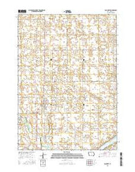 Bancroft Iowa Current topographic map, 1:24000 scale, 7.5 X 7.5 Minute, Year 2015