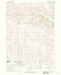 Barnes City Iowa Historical topographic map, 1:24000 scale, 7.5 X 7.5 Minute, Year 1968