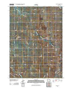 Bassett Iowa Historical topographic map, 1:24000 scale, 7.5 X 7.5 Minute, Year 2010